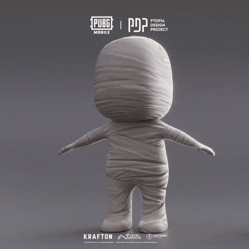 Battle Royale Mummy GIF by Official PUBG MOBILE