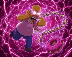 Homer Donut GIF
