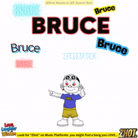 Hello Bruce GIF by Zhot