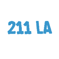 211LA 211 dial 211 los angeles county 211 la Sticker