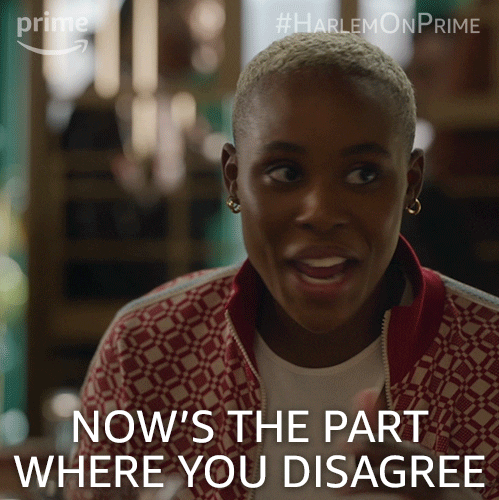 Part Disagree GIF by Harlem