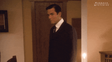 Turn Around What GIF by Murdoch Mysteries