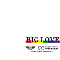 Rainbow Pride Sticker by MINI