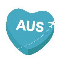 Austin Conversation Heart Sticker by Alaska Airlines