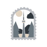 Cn Tower Toronto Sticker by royallepageurban