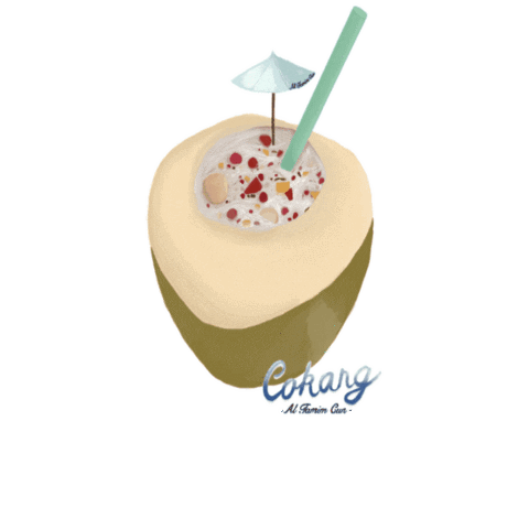 AlTamimCun coconut altamimcunrestaurant al tamim cun cokang Sticker