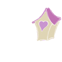 Home Sticker by Zaungaeste