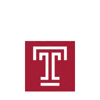 2025 Grad Sticker by Temple University