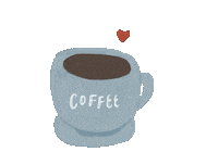 Good Morning Coffee Sticker by CHILL'UNIQUE