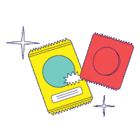 Condom Sticker by Women First Digital