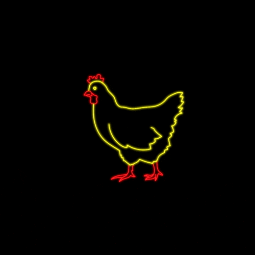 dylanreitz giphyupload neon chicken switch n play GIF