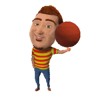 basketball sport Sticker