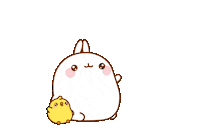 Happy See You Sticker by Molang