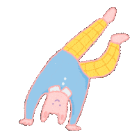 Monya2410 smile sleepy rabbit 토끼 Sticker