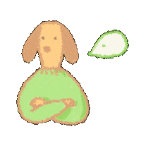 Monya2410 smile sleepy rabbit 토끼 Sticker