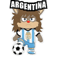 Vamos Argentina World Cup Sticker
