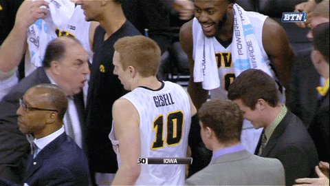 hawkeye basketball GIF by University of Iowa Hawkeyes Athletics