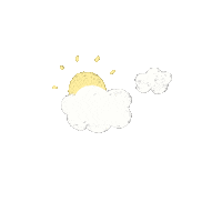 Sun Rain Sticker