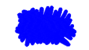 loopmation art new blue new post Sticker
