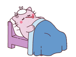Cat Love Sticker by Pembe