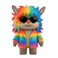 Rainbow Love Sticker