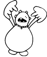 Dance Monster Sticker by Dopple