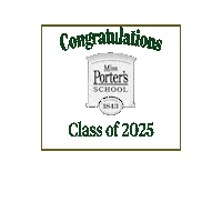 Graduation Classof2025 Sticker by Miss Porter's School