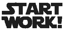 Work Start Sticker