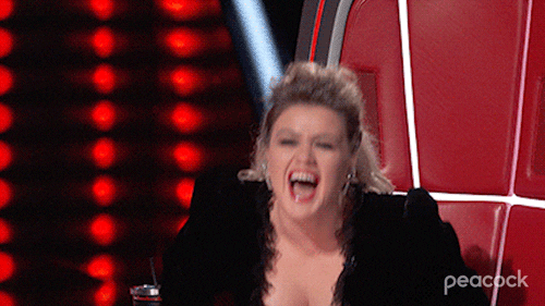 Happy The Voice GIF by PeacockTV