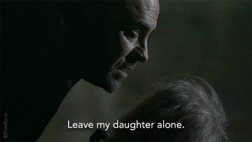 leave me alone daughter GIF by Shadowhunters