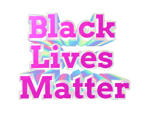 Black Lives Matter Blm Sticker by GIPHY Text