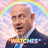 Rainbow Watching GIF