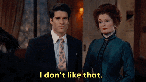 I Dont Like It Oh No GIF by CBS