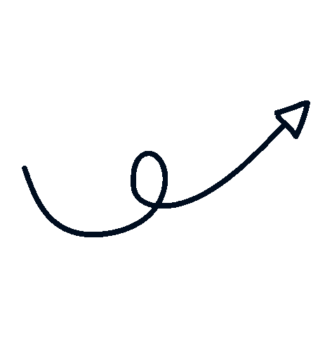 Arrow Swipe Up Sticker