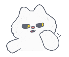 Cat Summer Sticker by Snooze Kittens