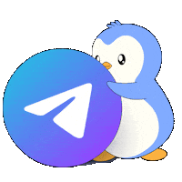 Social Media Penguin Sticker by Pudgy Penguins