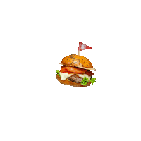 Comida Burger Sticker by Rapi roy