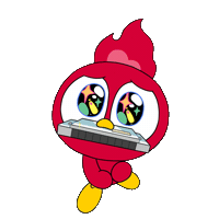 Starry Eyes Please Sticker