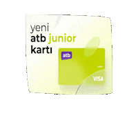 bankatb atb junior card azer turk Sticker