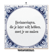Nl Wijsheid Sticker by Tegelspreuken.nl