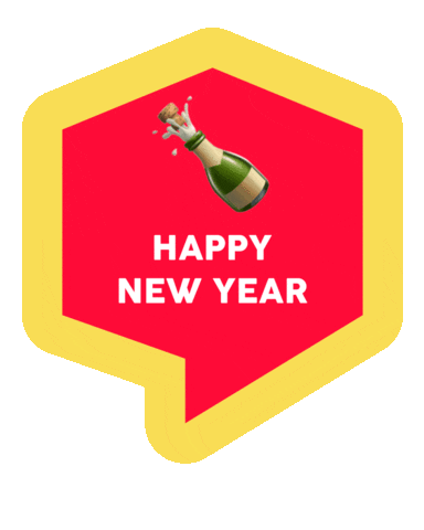 Happy Champagne Sticker by Linz News