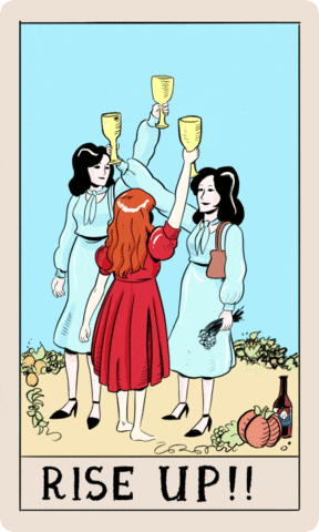 Rise Up Tarot GIF by Jenny Lewis