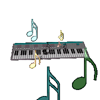 piano STICKER