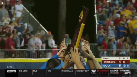 ncaasports giphyupload ncaa softball bruins GIF