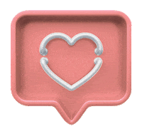 marimmborges heart like light pastel Sticker