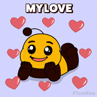 My Love Hearts GIF by Plan Bee Studios