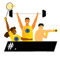 Sport Fitness Sticker by European Commission