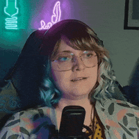 FannyRemus face annoyed big eyes grimace GIF