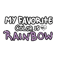 welovecolors love rainbow color colors Sticker