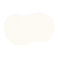 seethewayiseeco white circle boho blob Sticker